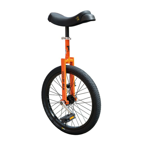 Monociclo Qu-Ax Luxus 20 Naranja           