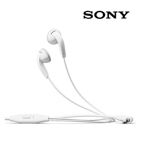 Sonyericsson Mh410c Auricular Estéreo Conector 3;5mm Blanco Botón Manos Libres En El Oído