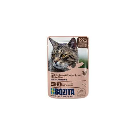 Bozita Pouch Morsels In Jelly With Chicken Liver 85g