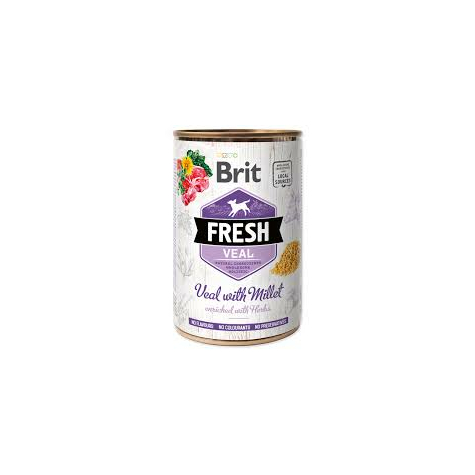 Brit Fresh - Ternera Con Mijo 400g