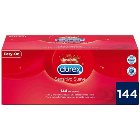 Condones Sensitivo Suave De Durex - 144 Unidades