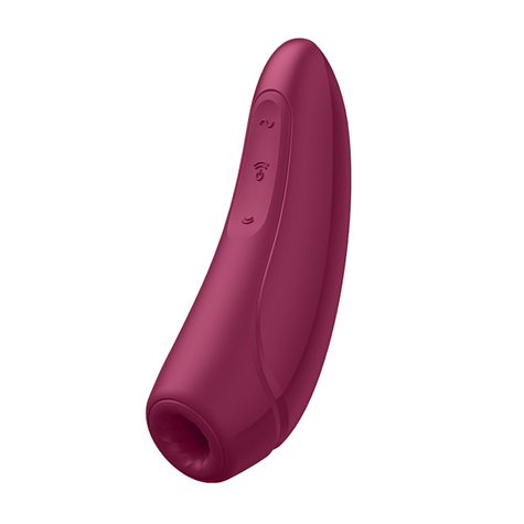 Curvy 1+ Estimulador De Pulso De Aire + Vibración - Rojo Rosa
