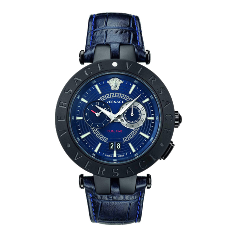 Versace Vebv00419 V-Race Reloj De Hombre Dual Timer