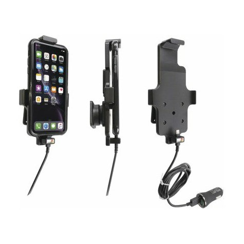 Soporte Brodit Activo Apple Iphone 12/12 Pro / Xr / 11 Cable Usb (Parte Superior Ajustable)