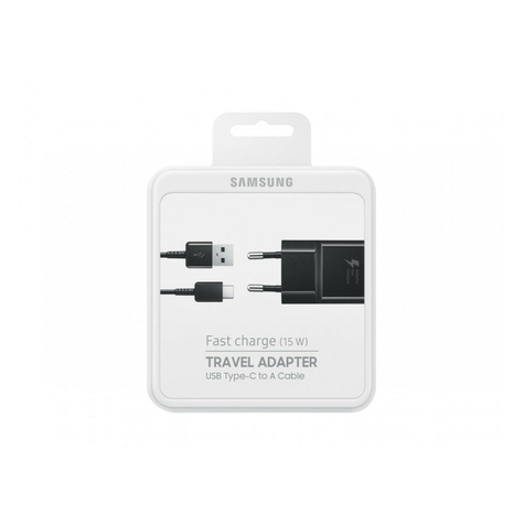 Samsung Fast Charging Adapter 15w 1x Usb, Black