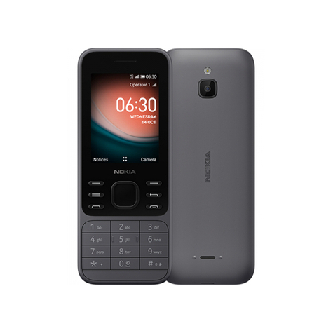 Nokia 6300 4g Dual-Sim Carbón