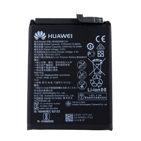 Huawei Hb486586ecw 4100mah Mate 30 Batería Original