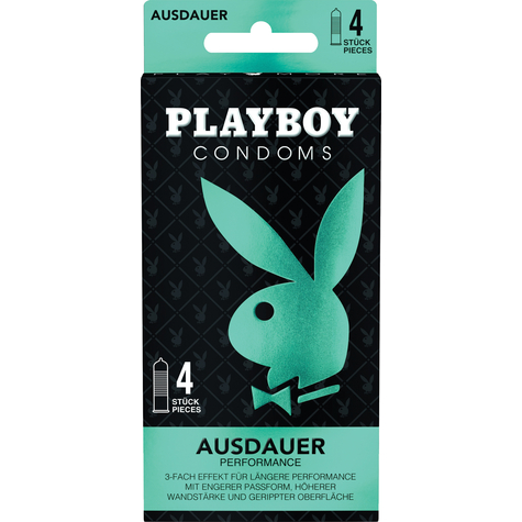 Preservativos Playboy Stamina 4some