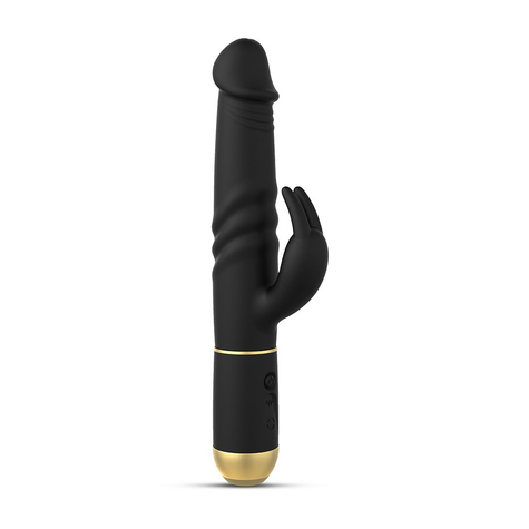 Dorcel - Furious Rabbit 2.0 - Thrusting Y Rotating Vibrator - Negro - 6072523