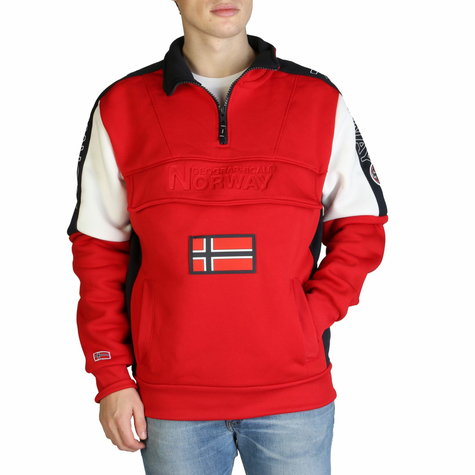 Sudaderas Geographical Norway Hombre Fagostino007_Man_Red