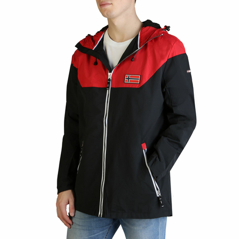 Chaquetas Geographical Norway Hombre Afond_man_red-black