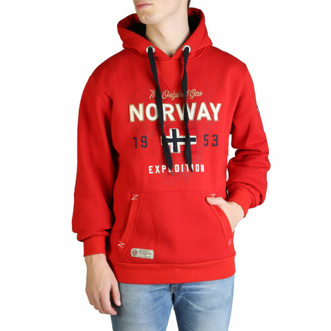 Sudaderas Geographical Norway Hombre Guitre100_Man_Red
