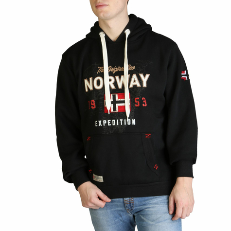 Sudaderas Geographical Norway Hombre Guitre100_Man_Black