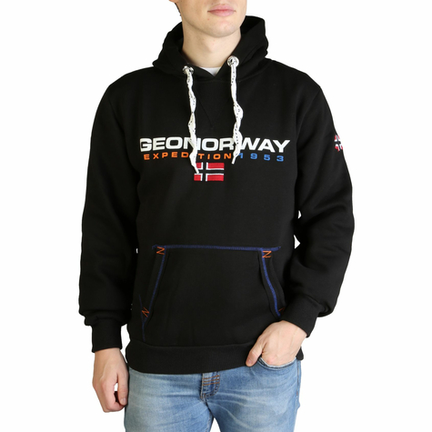 Sudaderas Geographical Norway Hombre Golivier_Man_Black