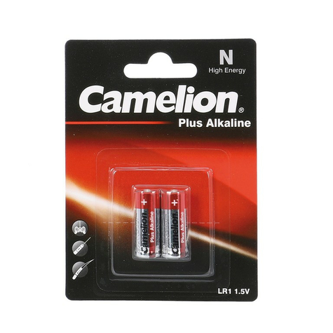 Batería Camelion Plus Lady Lr1 2 Unidades En Tarjeta, Alcalina 1,5v 800mah, N