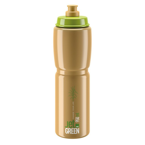 Botella De Agua Elite Jet Green 950ml, Verde/Marrón                       