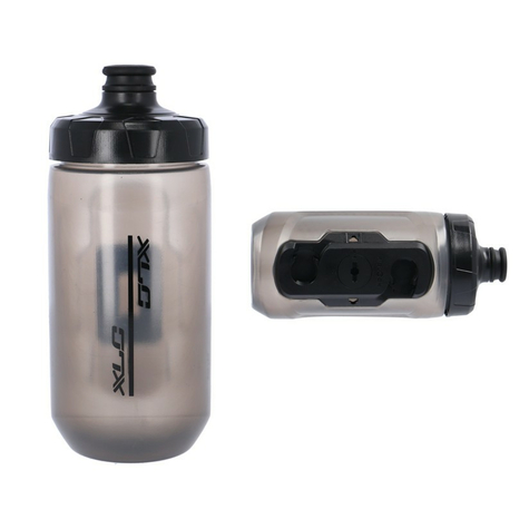 Botella De Agua Xlc Wb-K16 Para Fidlock 450ml, Antracita, Incl. Adaptador Fidlock  