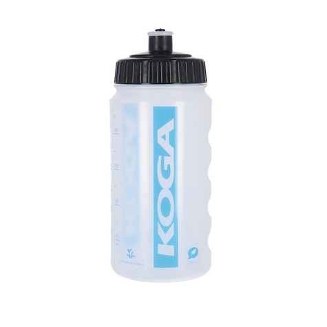 Botella Koga Transparente/ Azul, 500ml                