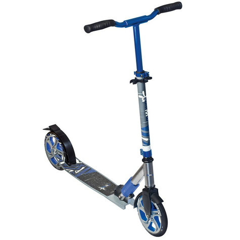 Scooter Muuwmi Deluxe Gris/Azul, 205mm                        