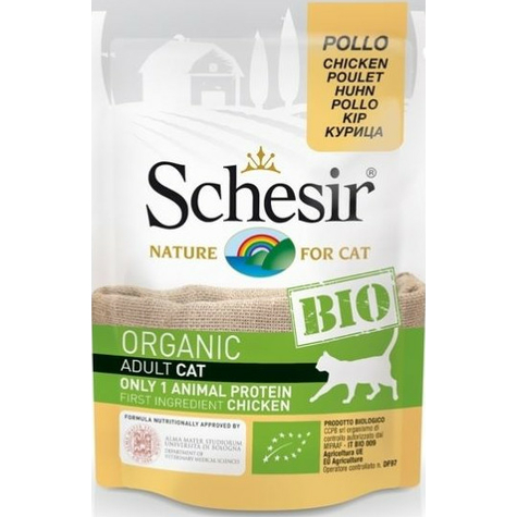 Schesir Cat Organic Pollo 85g