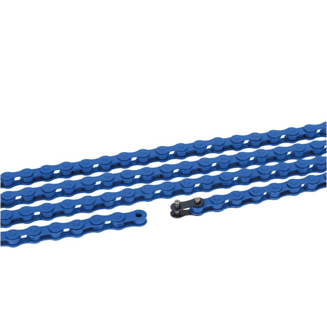 Cadena Xlc Single Speed Cc-C09 1/2 X 1/8, 112 Gl Azul                  