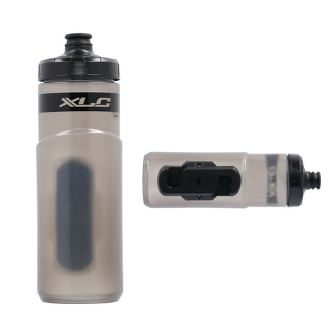 Botella De Agua Xlc Wb-K16 Para Fidlock 600ml, Antracita, Incl. Adaptador Fidlock  