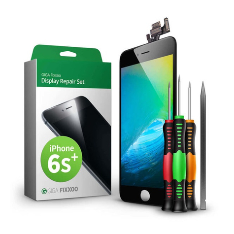 Giga Fixxoo Iphone 6s Plus Display Complete Set Negro