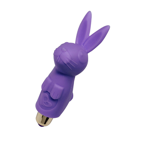 Vibradores : Rocks Off 7 Speed Ramsey Rabbit Bullet Vibrator Purple