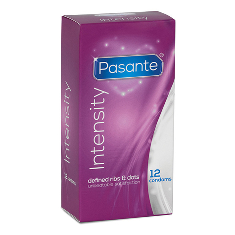 Preservativos Estimulantes Con Nervios : Condones Pasante Intensity Paquete De 12