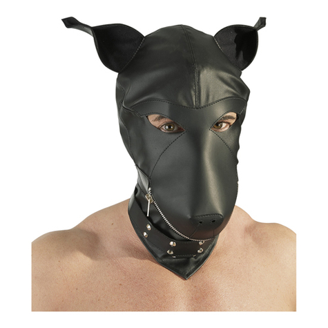La Imitación De Piel De La Máscara De Perro