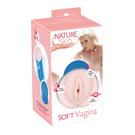 Masturbador Y Vagina Nature Skin Soft