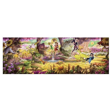 Photomurals  Photo Wallpaper - Fairies Forest - Size 368 X 127 Cm