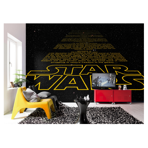 Papel Pintado Foto - Star Wars Intro - Tamaño 368 X 254 Cm