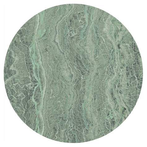 Self-Adhesive Non-Woven Wallpaper / Wall Tattoo - Green Marble - Size 125 X 125 Cm