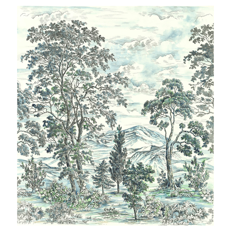 Papel Pintado Foto  - Highland Trees - Formato 250 X 280 Cm