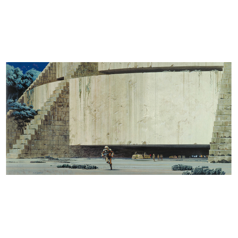 Papel Pintado Foto  - Star Wars Classic Rmq Yavin Temple - Tamaño 500 X 250 Cm
