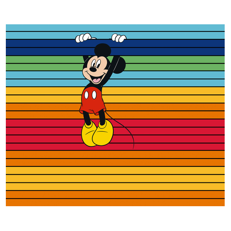 Papel Pintado Foto  - Mickey Magic Rainbow - Formato 300 X 250 Cm