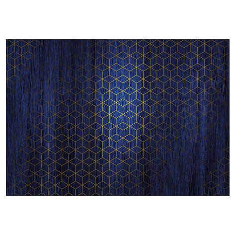 Non-Woven Wallpaper - Mystique Bleu - Size 400 X 280 Cm