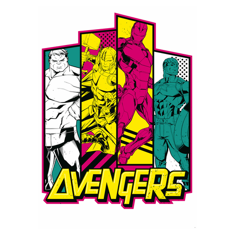 Non-Woven Wallpaper - Avengers Flash - Size 200 X 280 Cm