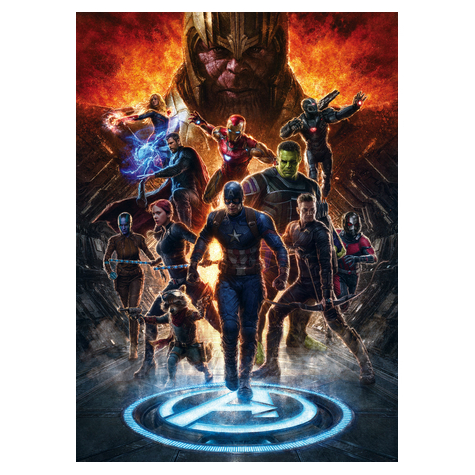 Papel Pintado Foto  - Avengers Vs Thanos - Tamaño 200 X 280 Cm