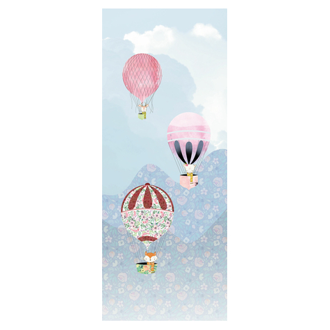 Papel Pintado Foto  - Happy Balloon Panel - Formato 100 X 250 Cm