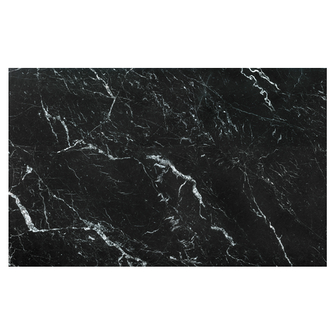 Non-Woven Wallpaper - Marble Nero - Size 400 X 250 Cm