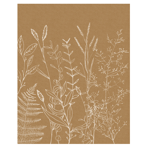 Non-Woven Wallpaper - Herbs Garden - Size 200 X 250 Cm