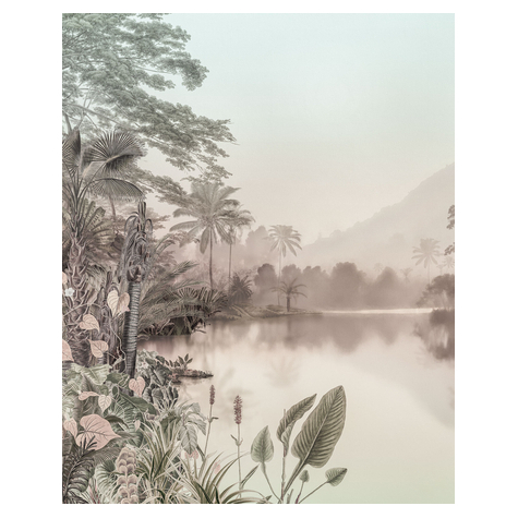Papel Pintado Foto  - Lac Des Palmiers - Formato 200 X 250 Cm