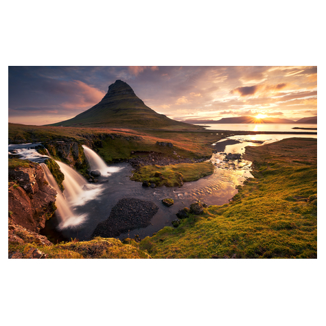 Papel Pintado Foto  - Buenos Días En Islandés - Formato 400 X 250 Cm