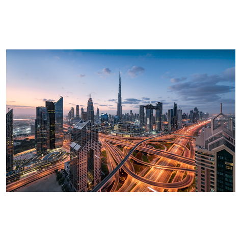 Papel Pintado Foto  - Luces De Dubai - Formato 450 X 280 Cm