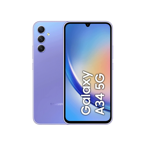 Samsung Galaxy A34 128gb (5g Impresionante Violeta)