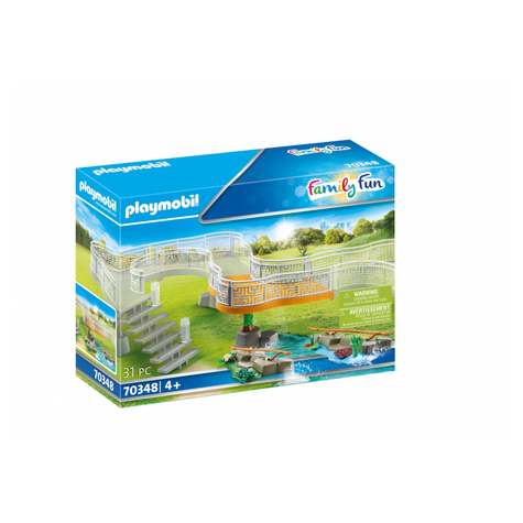 Playmobil Family Fun - Set De Expansión Zoo Experience (70348)