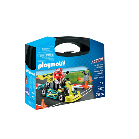 Playmobil Action - Maleta De Transporte Go-Cart Racer (9322)