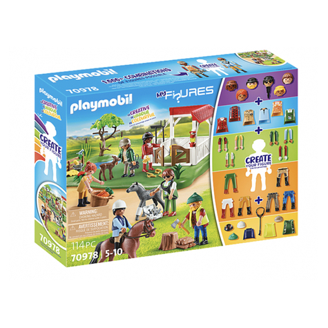 Playmobil Mis Figuras Rancho De Caballos (70978)